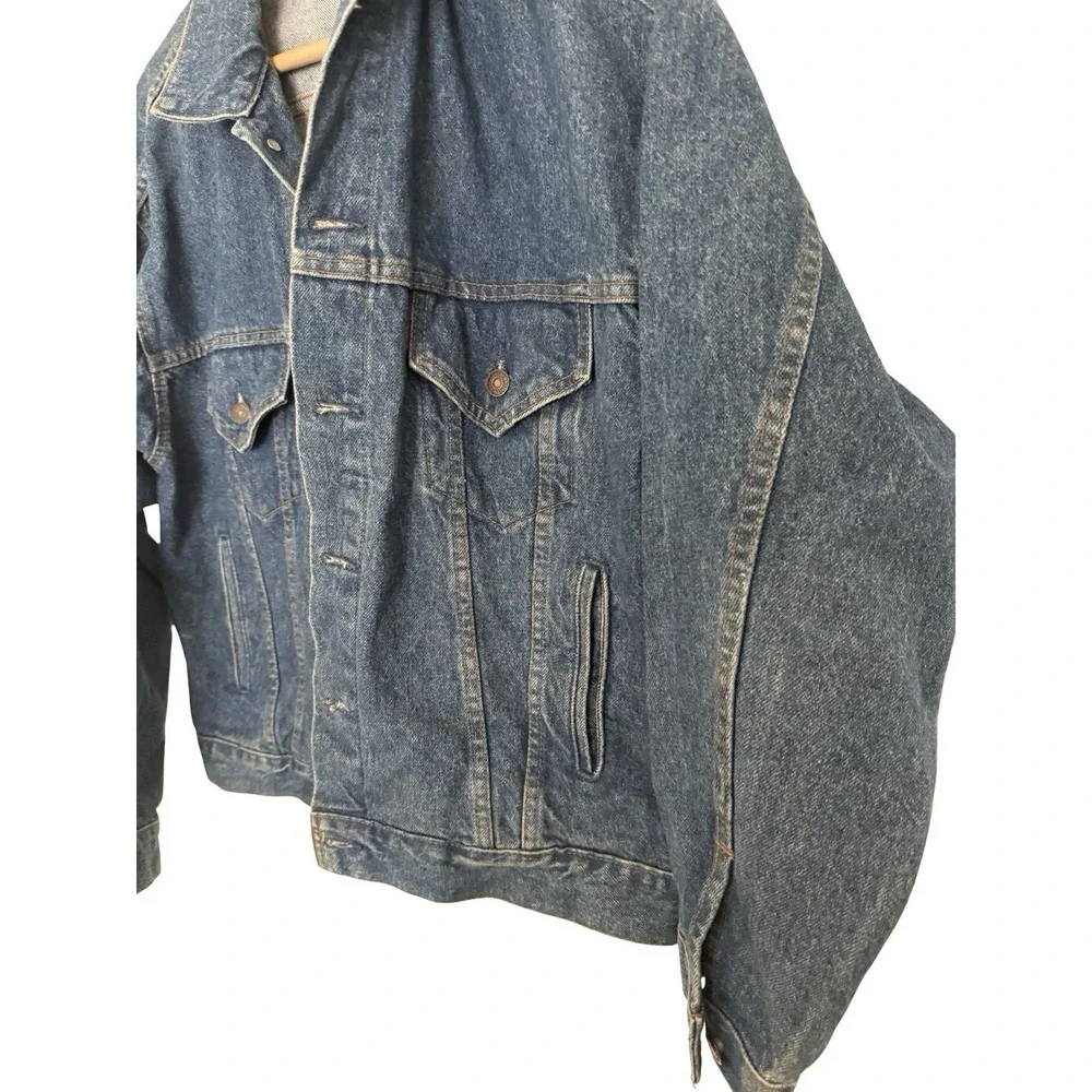Vintage Levis Jacket 70507 0218 Type 3 Light Blue Denim Jean Trucker USA Sz M